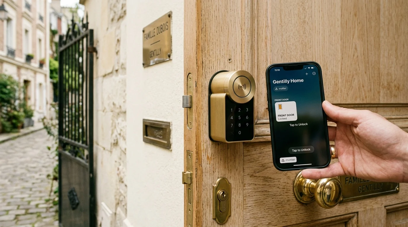 Smart lock connecté NFC - Serrurier Gentilly